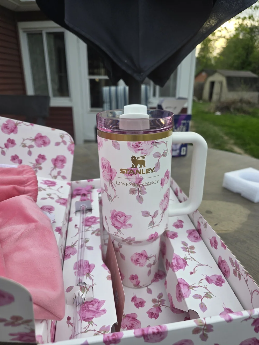 AUTHENTIC LSF+STANLEY 40OZ RIBBON ROSA - Picture 5 of 5